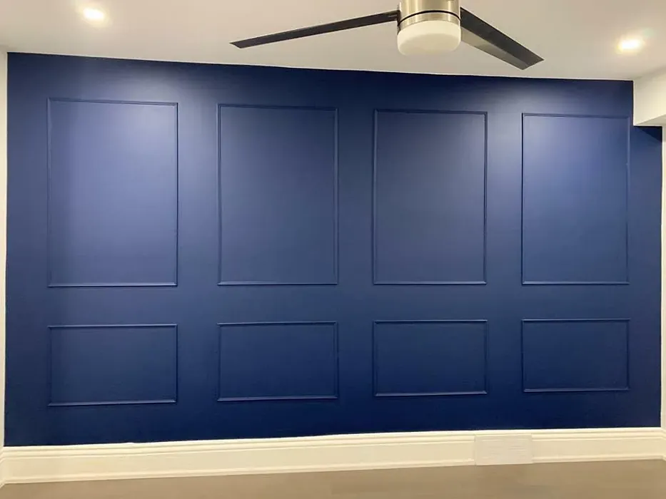 Behr Compass Blue wall paint review