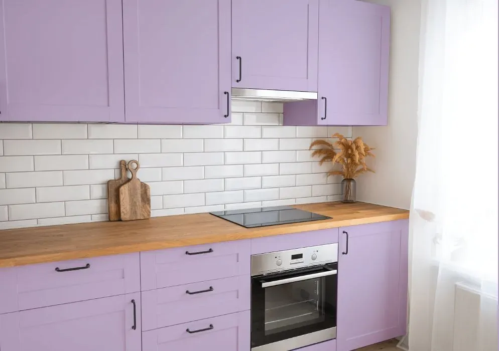 Behr Confetti kitchen cabinets