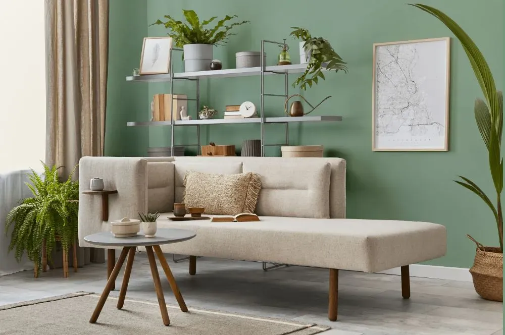 Behr Copper Patina living room