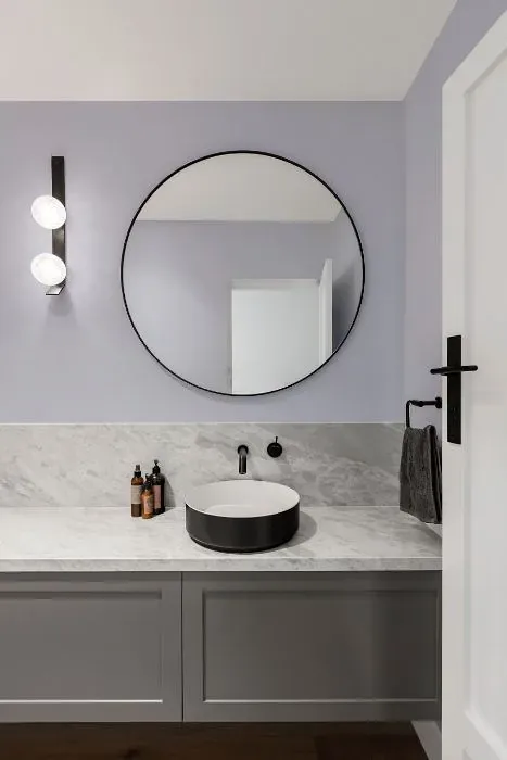 Behr Courteous minimalist bathroom