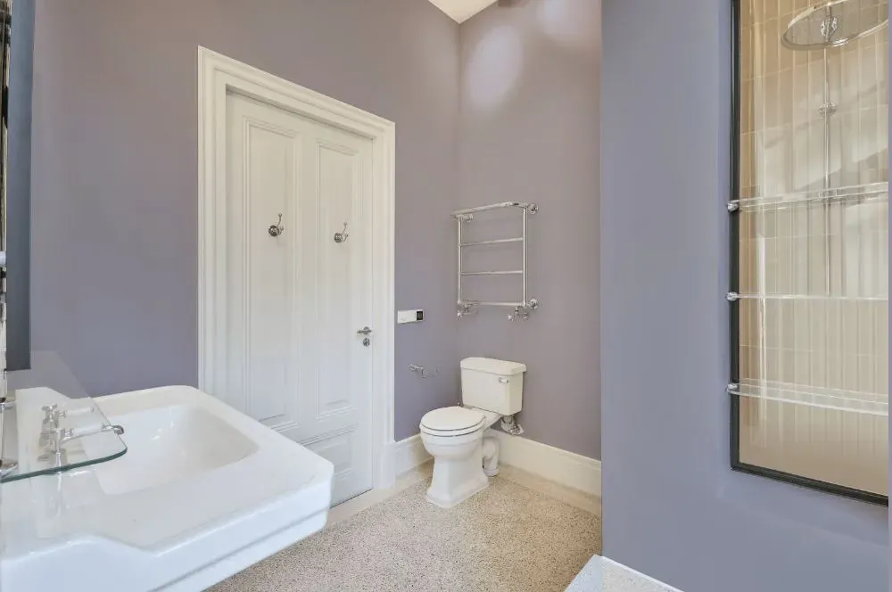 Behr Coveted Gem bathroom