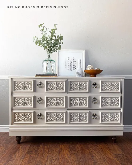 Behr Dainty Lace painted furniture 