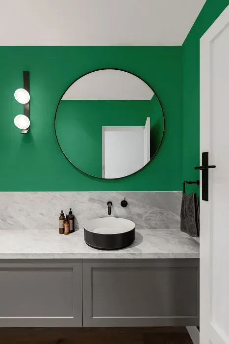 Behr Dancing Jewel minimalist bathroom