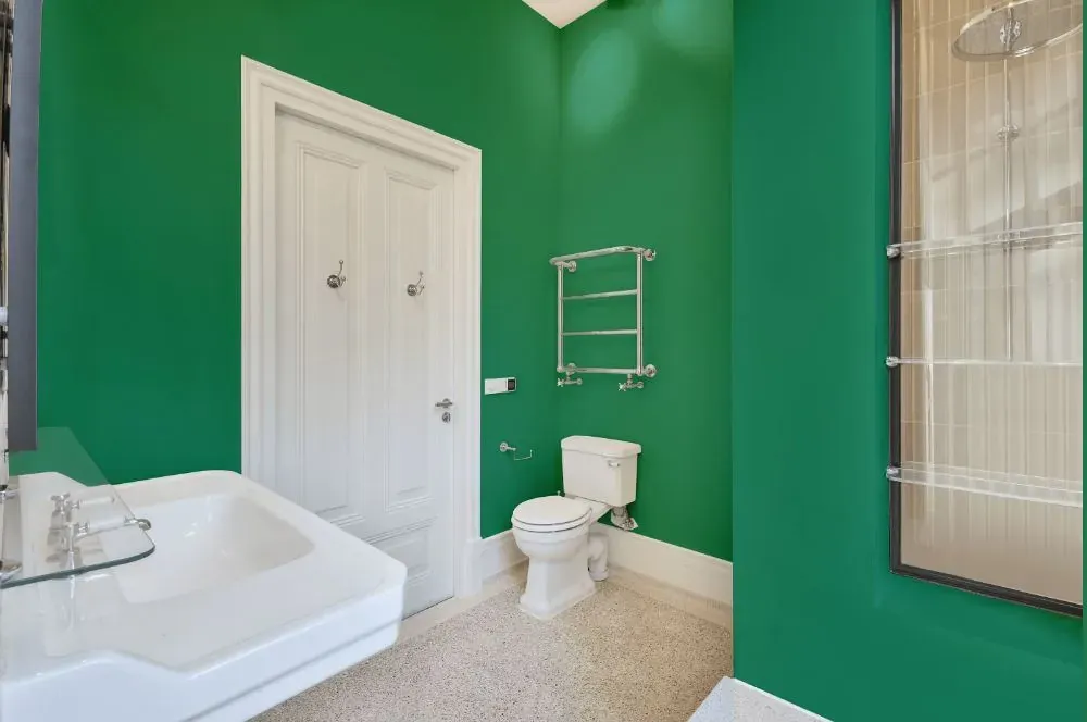 Behr Dancing Jewel bathroom