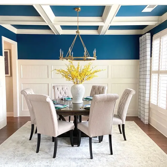 Behr Deep Breath dining room review