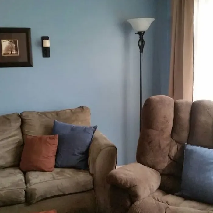 Behr Dolphin Blue living room color