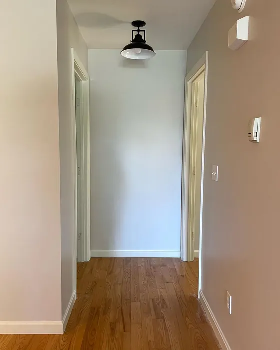 Behr Dove hallway paint