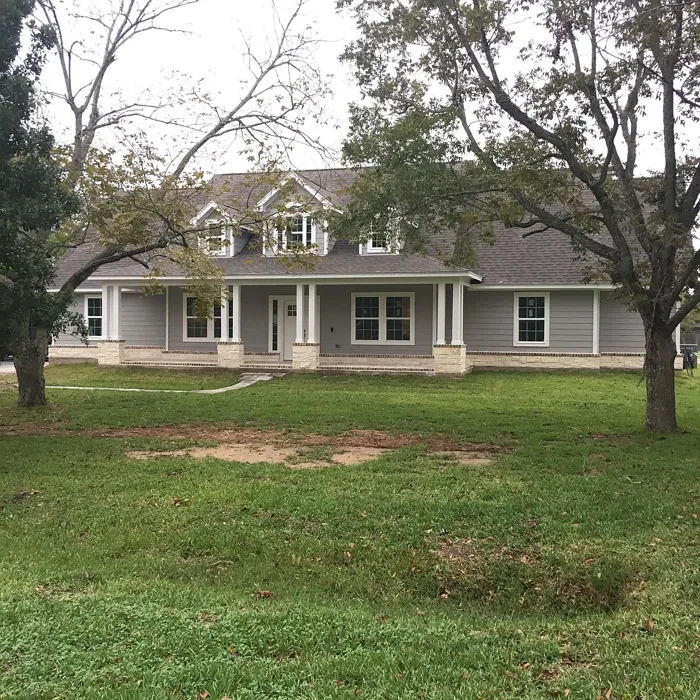 Behr Downtown Gray house exterior color