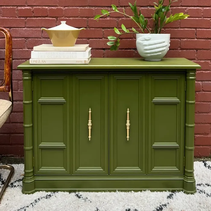 Behr Eastern Bamboo painted furniture paint