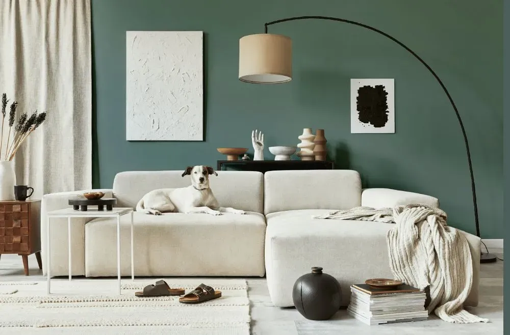 Behr Echo Park cozy living room