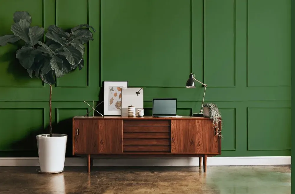 Behr Emerald Forest modern interior