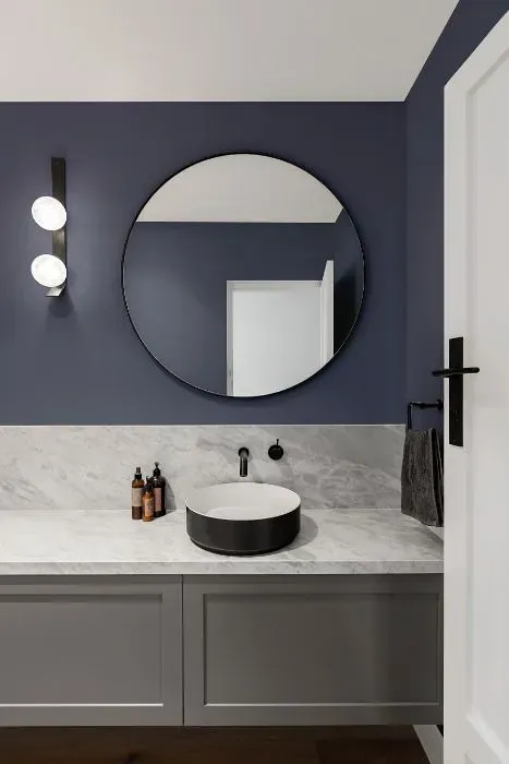 Behr Encore minimalist bathroom