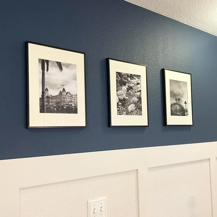 Behr English Channel hallway color