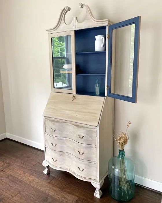 Behr English Channel painted furniture review