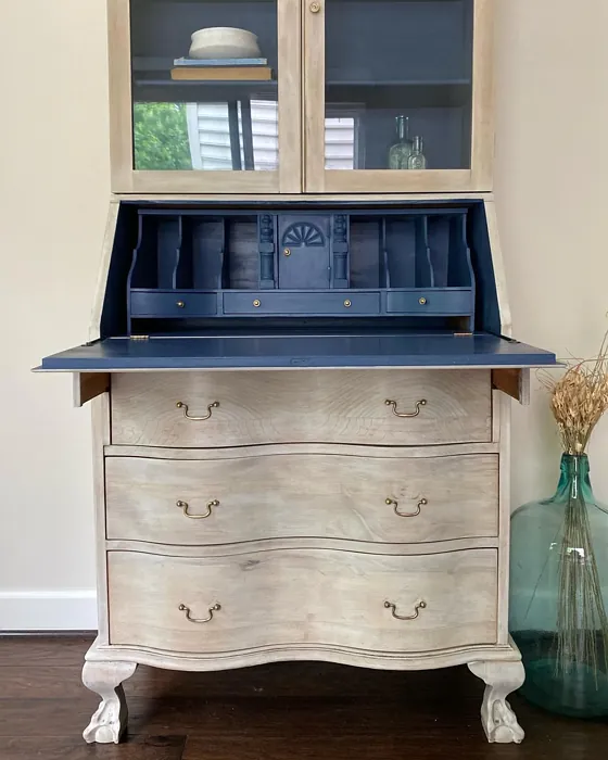 Behr English Channel painted furniture color