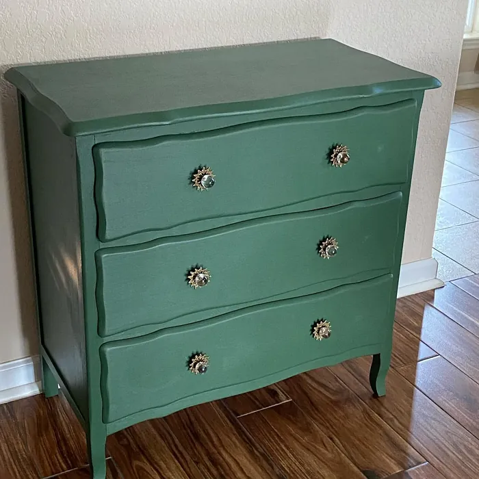 Equestrian Green painted furniture 