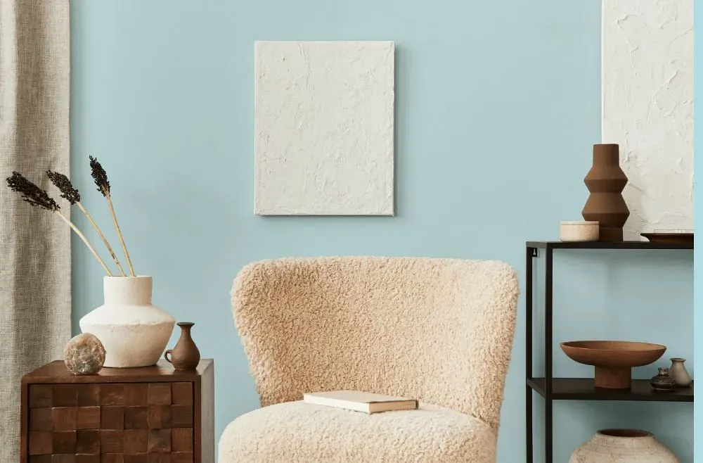 Behr Ethereal Mood living room interior