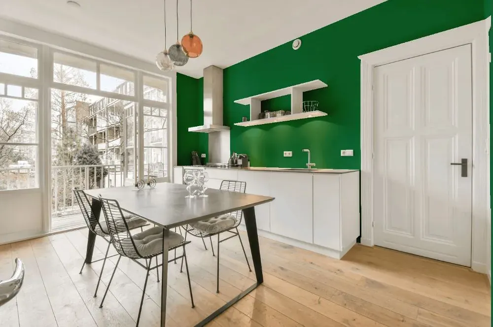 Behr Exquisite Emerald kitchen review