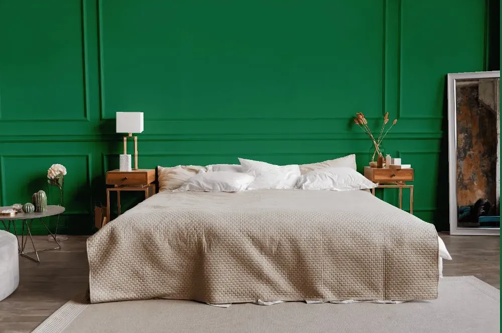 Behr Exquisite Emerald bedroom