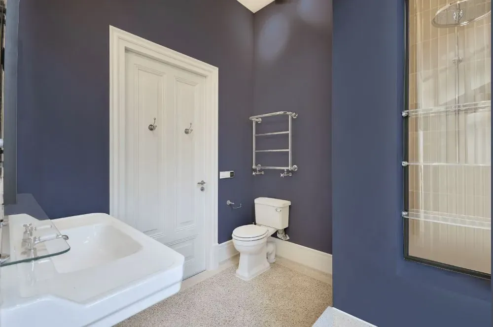 Behr Fantasia bathroom