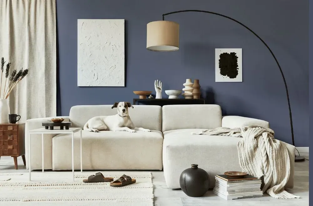 Behr Fantasia cozy living room