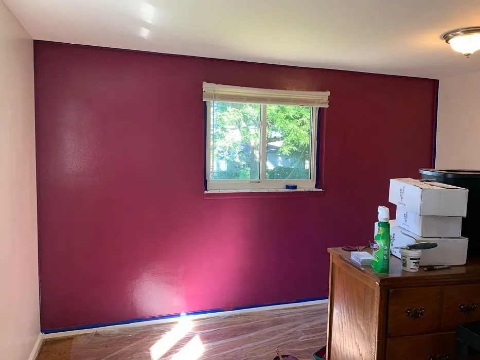 Behr S120-7 accent wall color