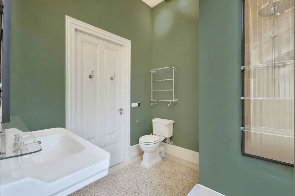 Behr Forest Path bathroom