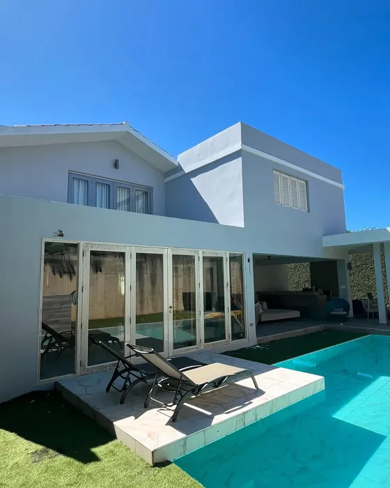 Behr Galactic Tint house exterior color