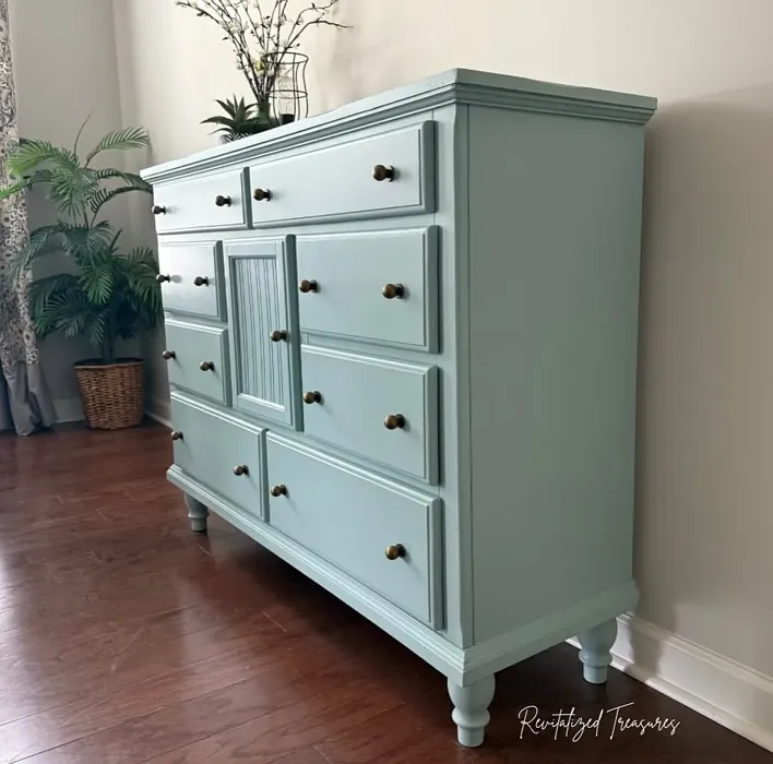 Behr Garden Vista painted storage 