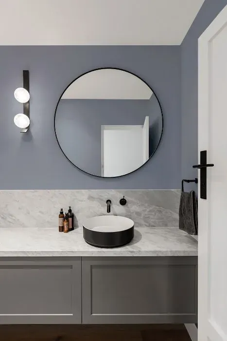Behr Great Falls minimalist bathroom