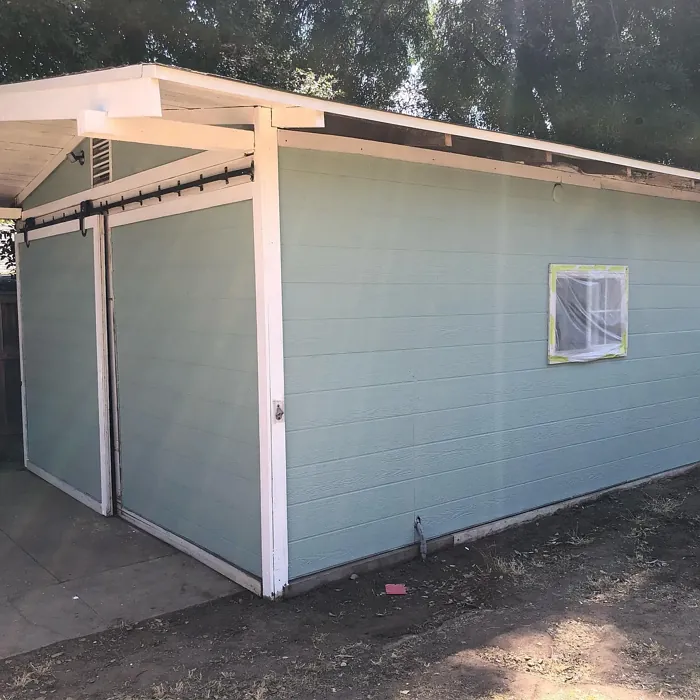 Behr Green Balsam exterior color review