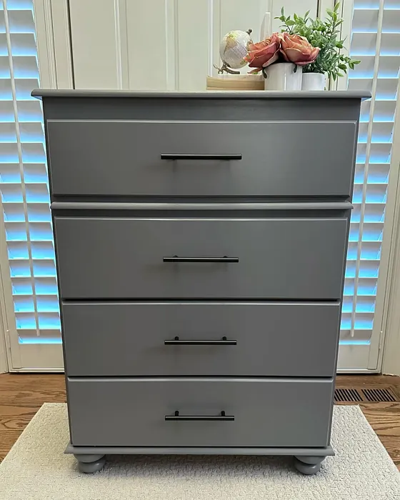 Behr Greyhound painted furniture 