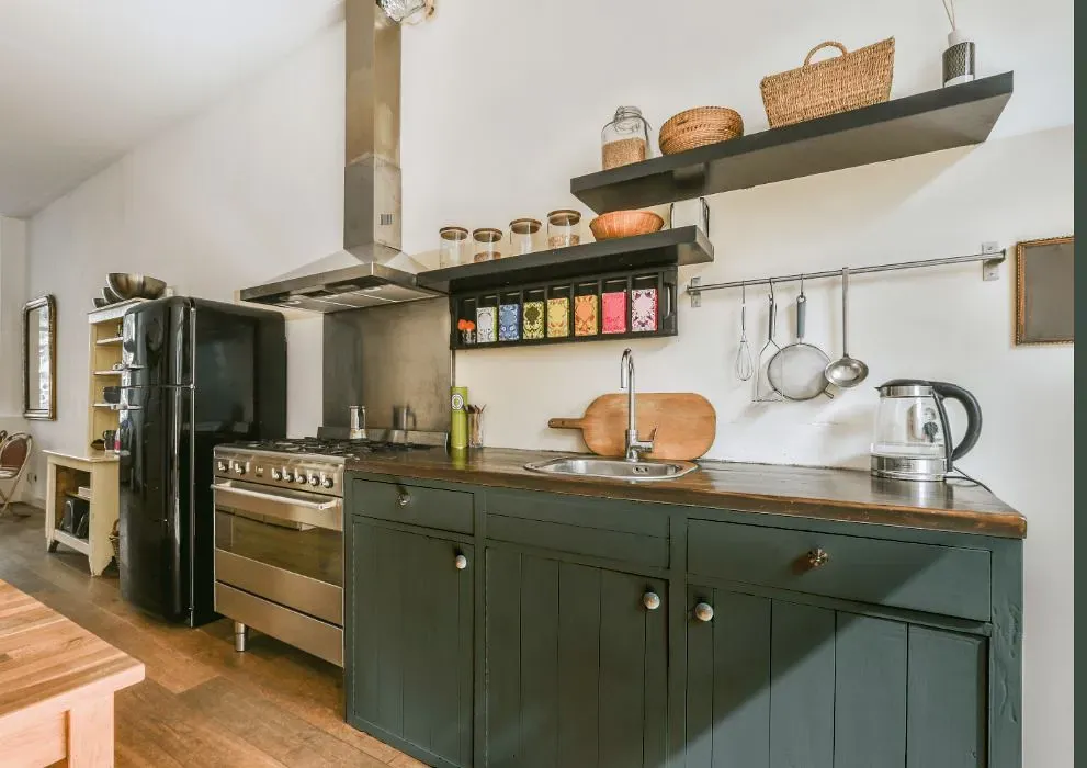 Behr Heritage Park kitchen cabinets