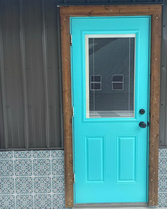 Behr Hidden Sea Glass front door color