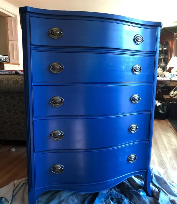 Behr Inked painted dresser 