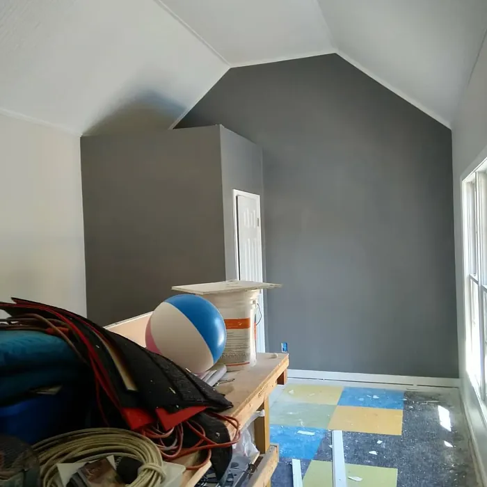 Behr N520-5 accent wall color