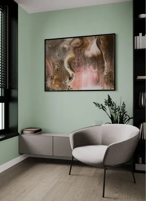 Behr Jade Tinge living room