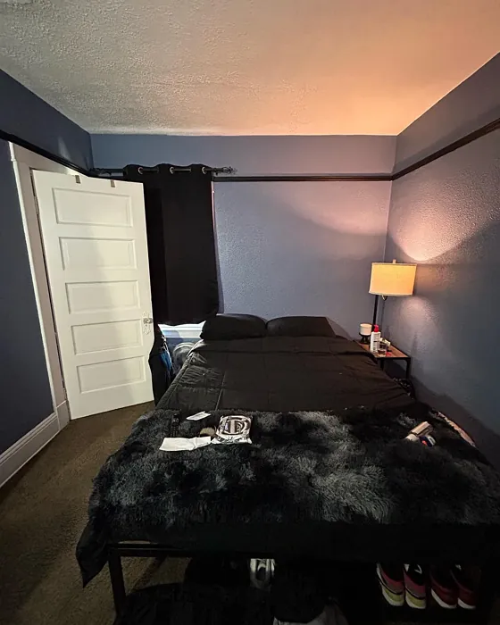 Behr Jean Jacket Blue bedroom paint review