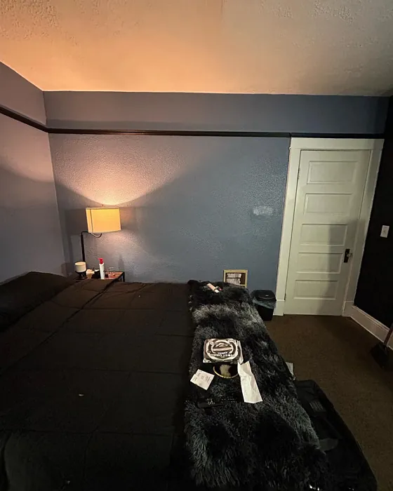 Behr Jean Jacket Blue bedroom review