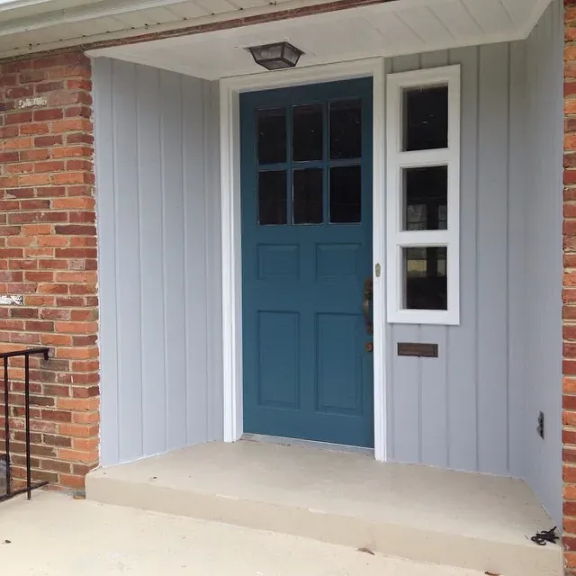 Behr Juniper Berries front door color