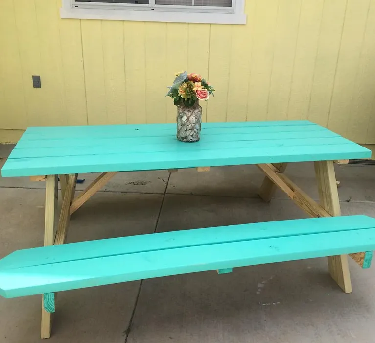Behr Kauai bench paint