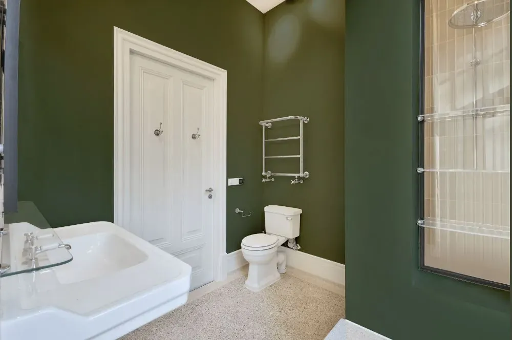 Behr Laurel Garland bathroom