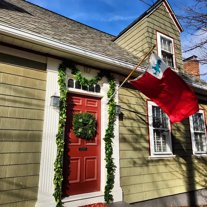 Behr Laurel Garland house exterior paint