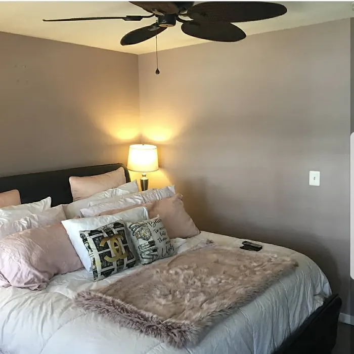 Behr Lavender Suede bedroom color review