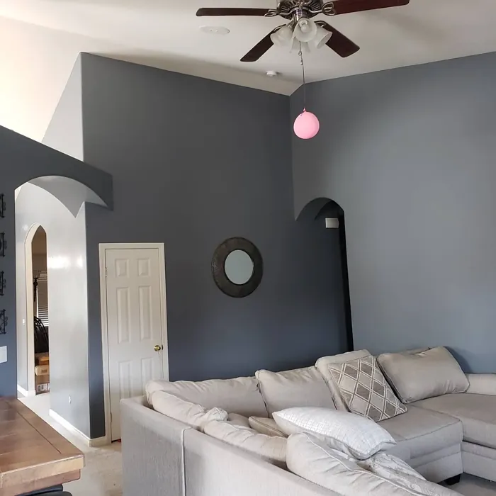 Legendary Gray living room paint review