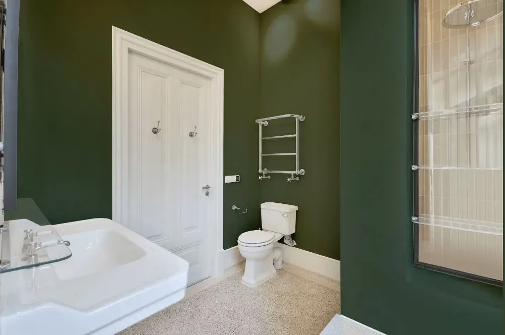 Behr Less Traveled bathroom