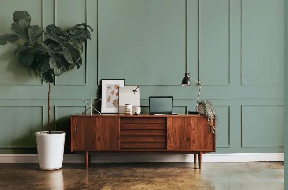 Behr Lotus Leaf modern interior