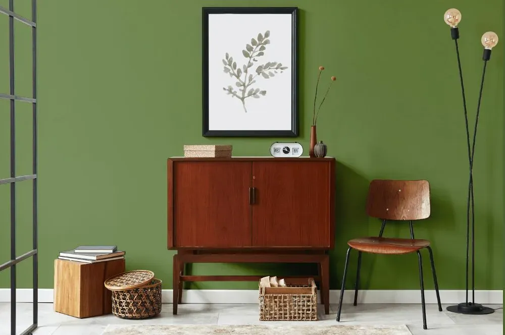 Behr Lucky Clover japandi interior