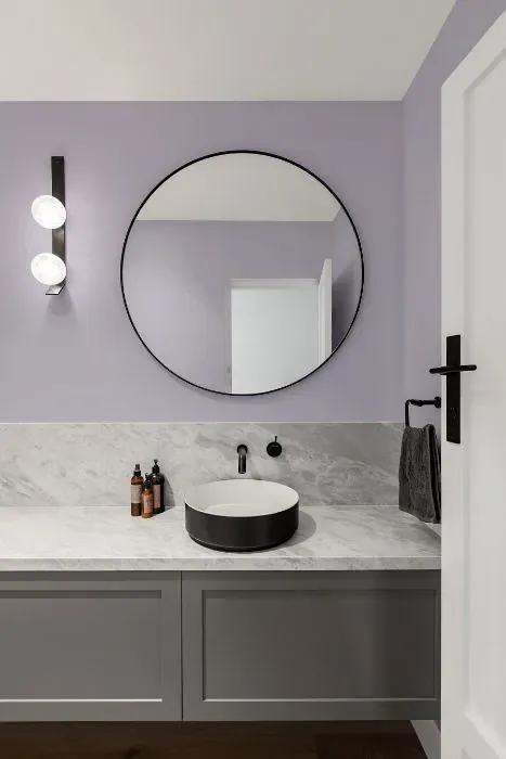 Behr Magic Scent minimalist bathroom