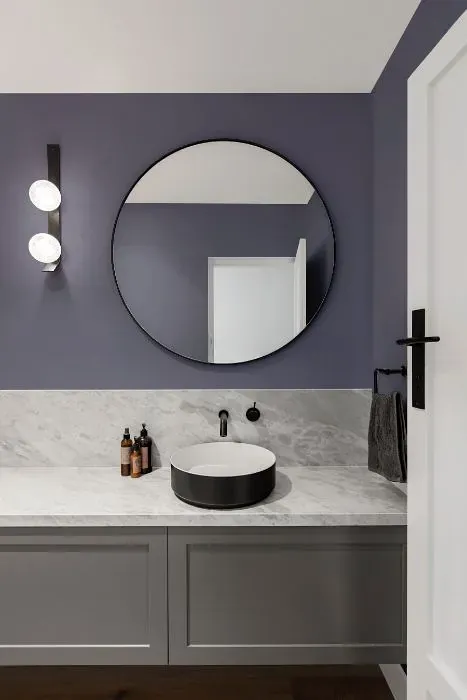 Behr Metro minimalist bathroom